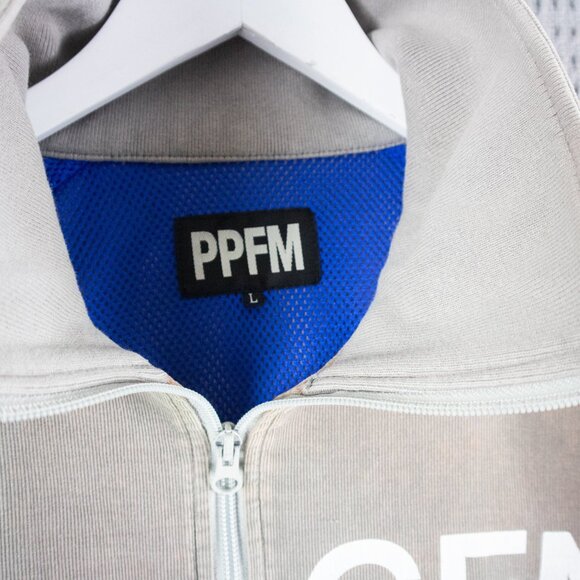 PPFM "GENIUS" Ribbed Track Jacket / Large - Picture 5 of 9